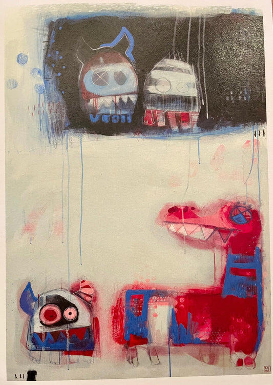 Boo-Tiful Chaos - Carte de souhaits