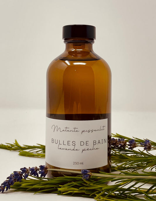 Bain moussant - Lavande Pêche