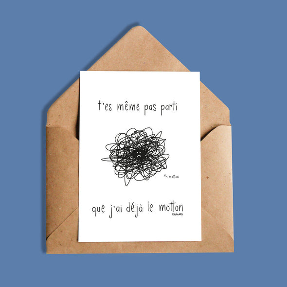 Carte - J'ai déjà le motton