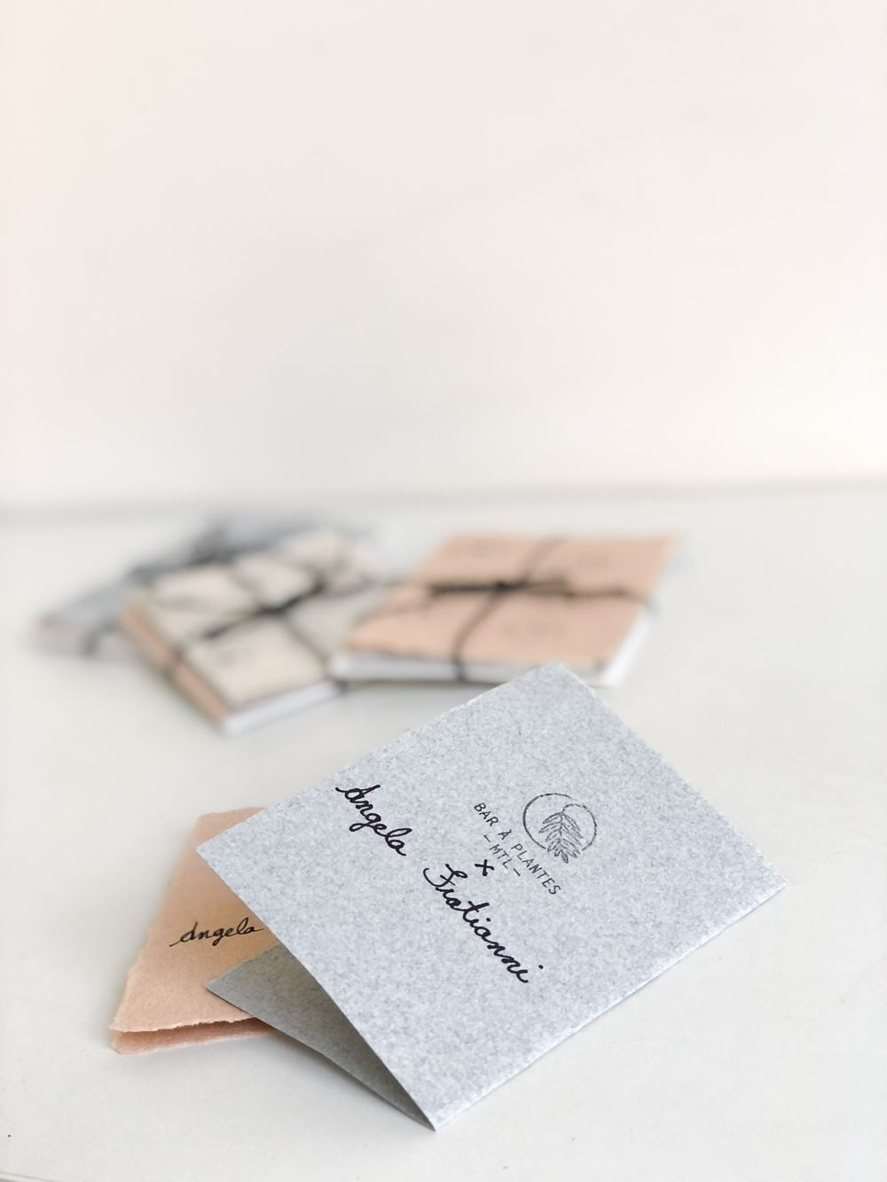 Carte florale - Flower power - paquet de 3