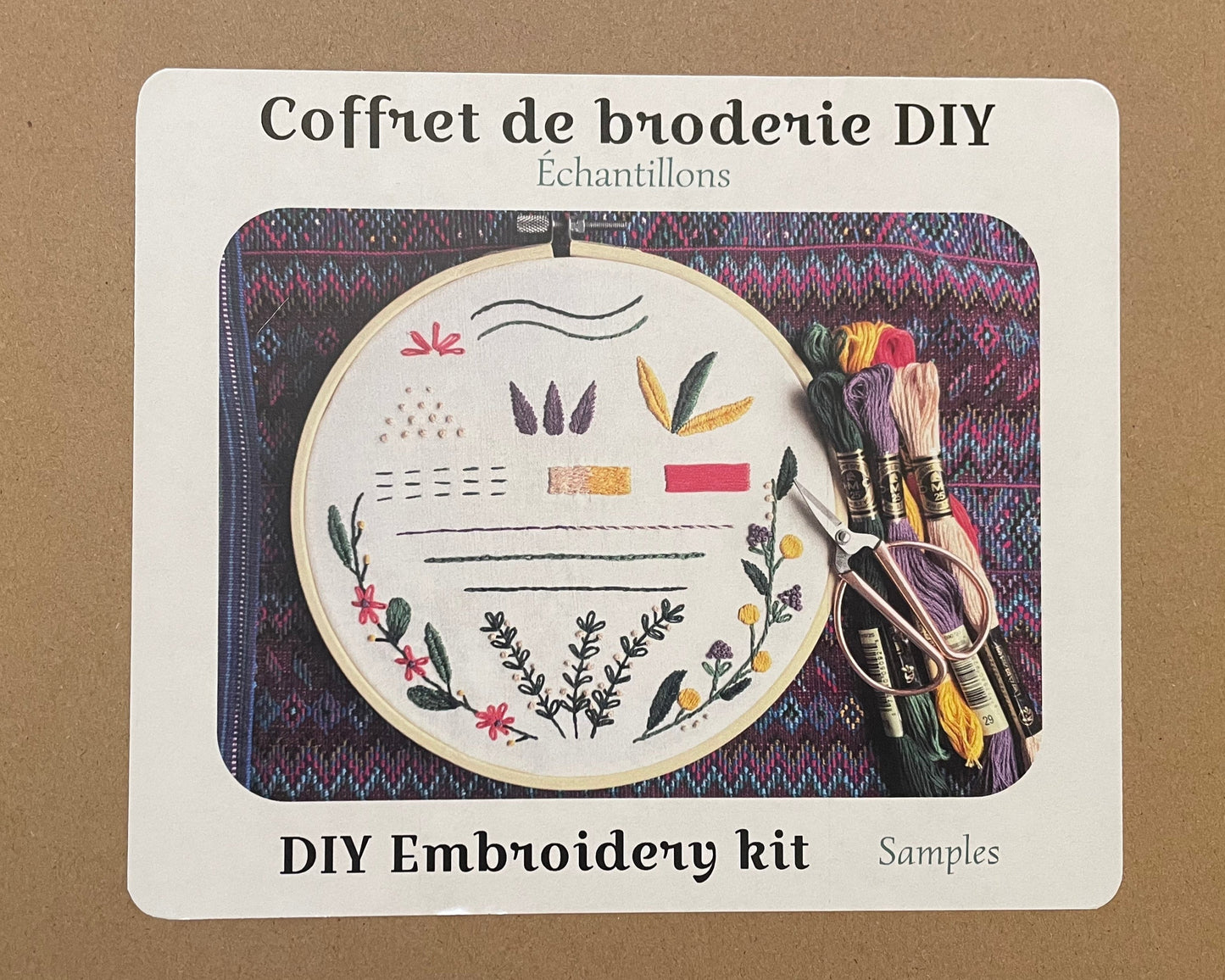 Coffret de broderie DIY