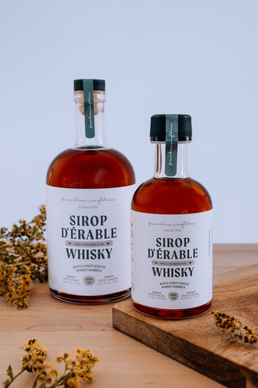 Sirop d'érable Whisky - 500ml