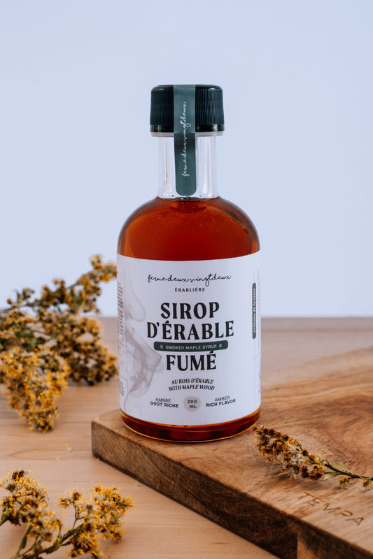 Sirop d'érable fumé - 200ml