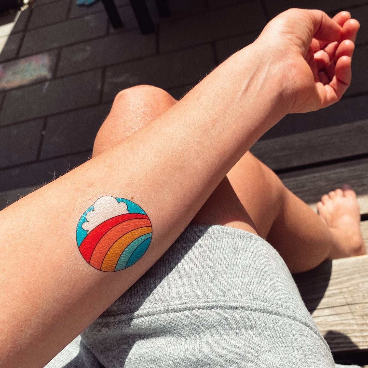 Arc-en-ciel - Tatouage