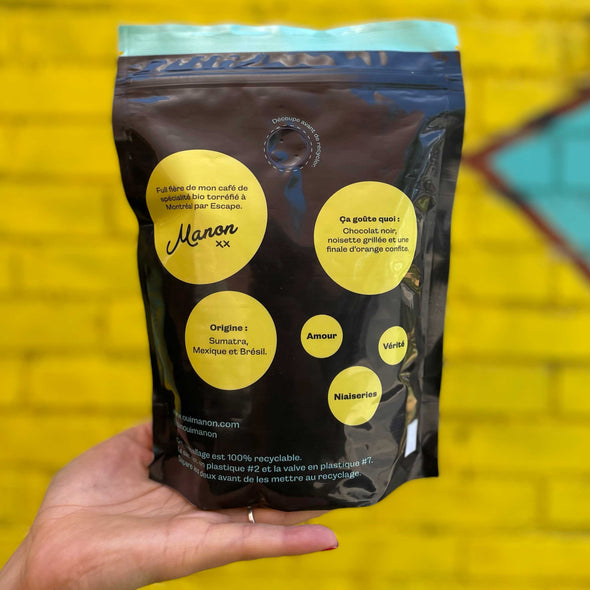 Café Oui Manon - L'italien - Espresso 340g