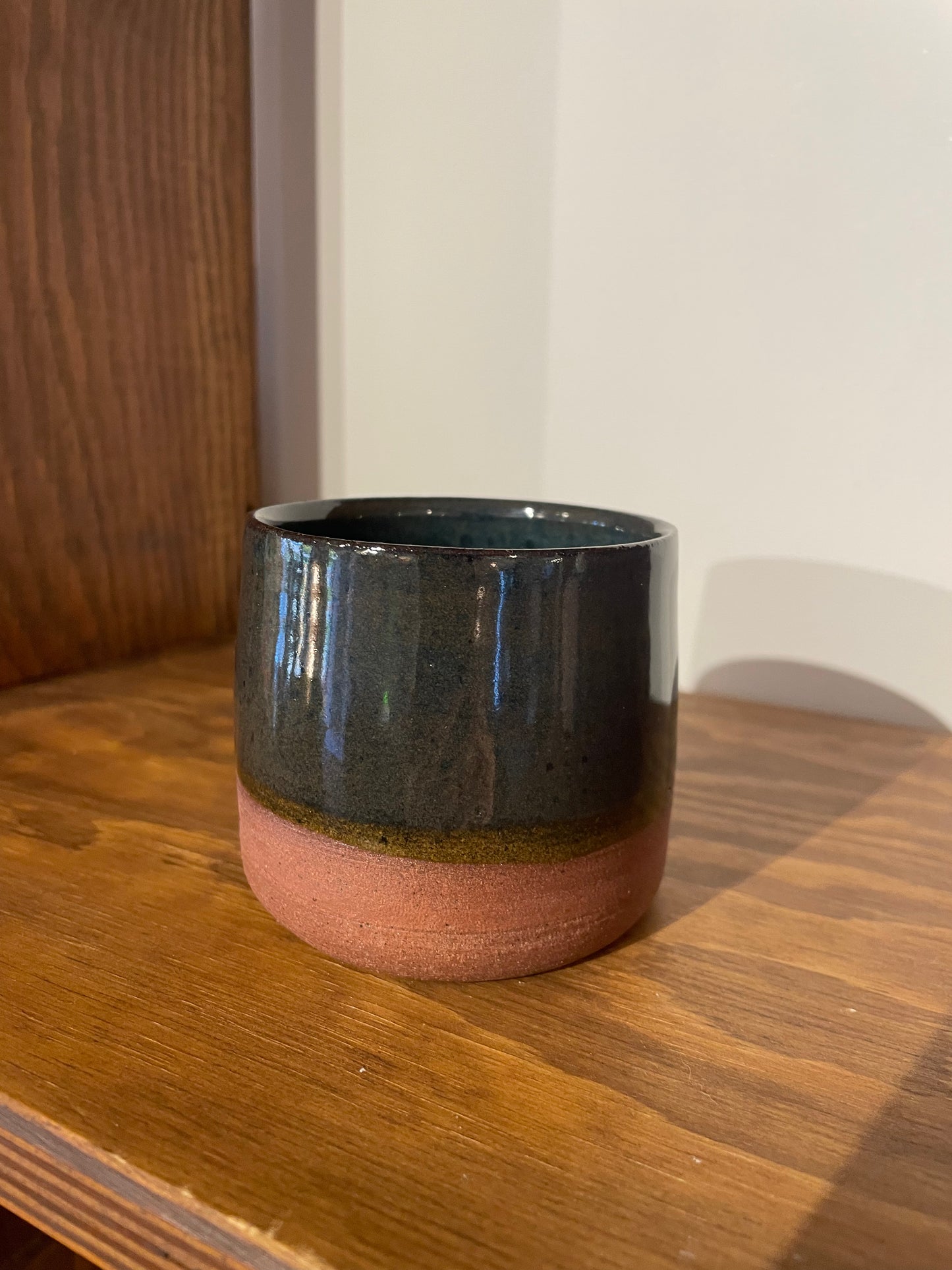 Tasse sans anse - Bleue