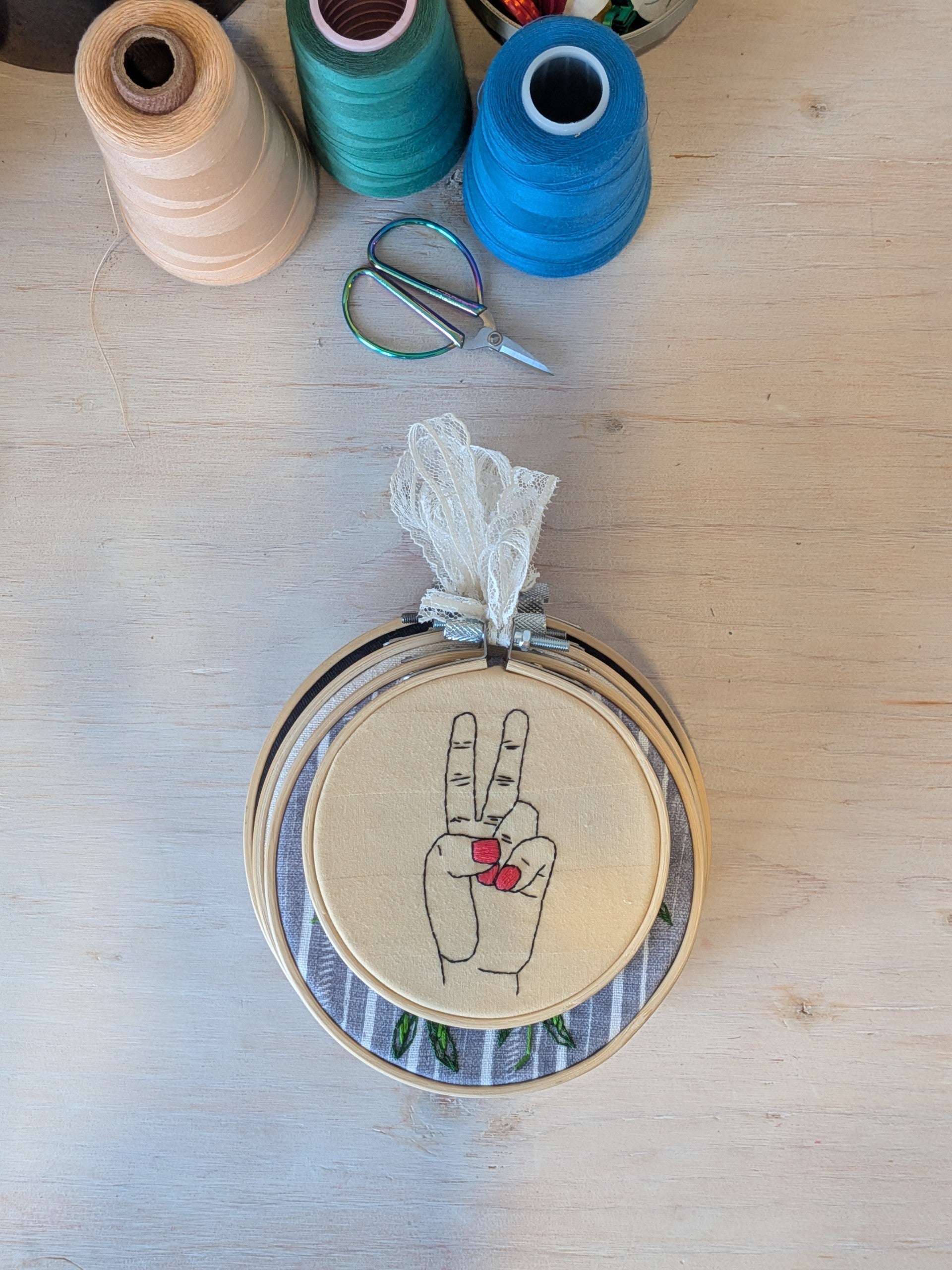 Broderie 5po