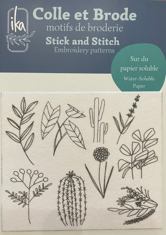 Patch - Colle et Brode - Motifs de broderie