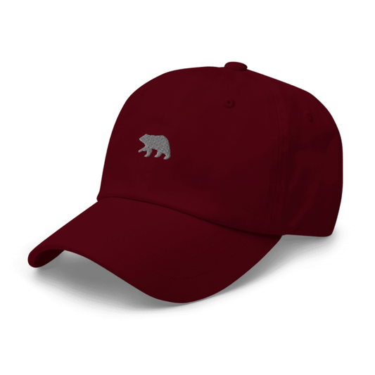 Casquette - Collection Canada - Ours polaire - Bourgogne
