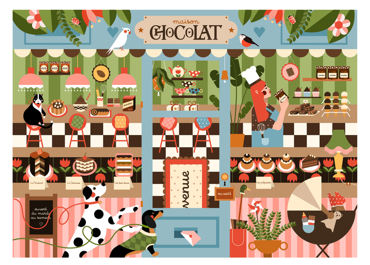 Casse-tête - Maison chocolat