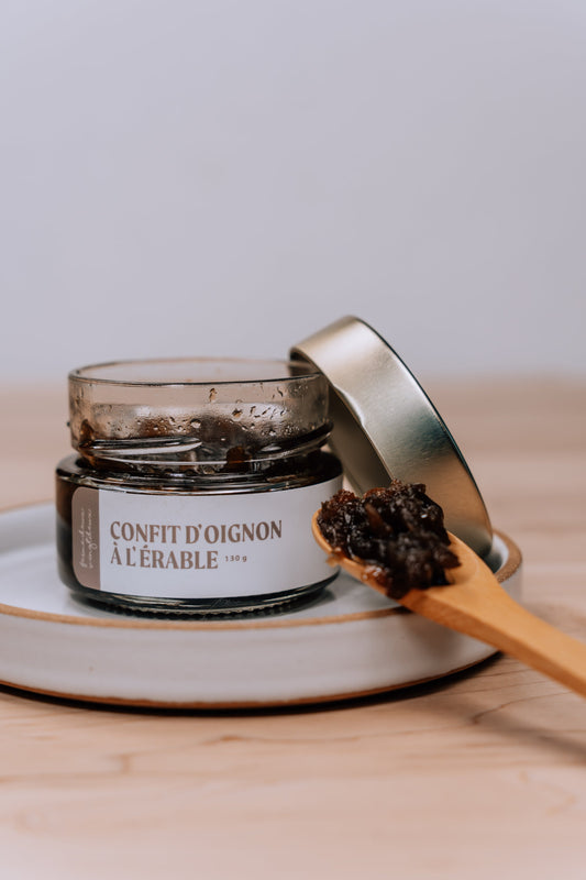 Confit d'oignon à l'érable