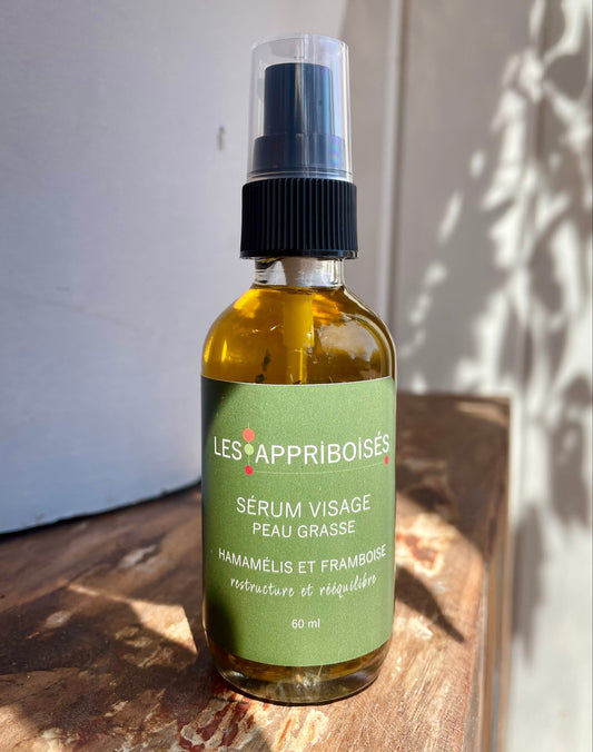 Sérum peau grasse - Hamamélis et framboise