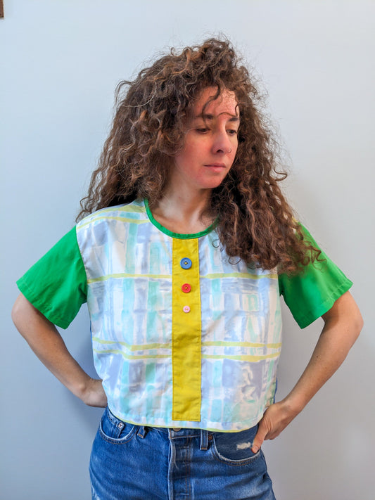T-shirt coloré - tissus recyclés
