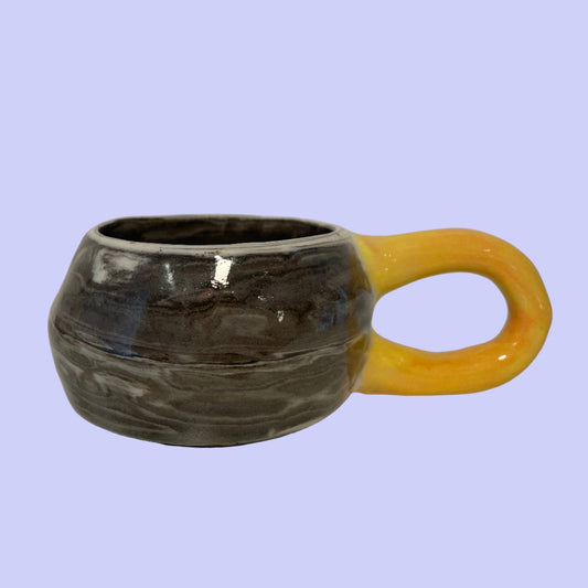 Tasse Marbrée - Jaune