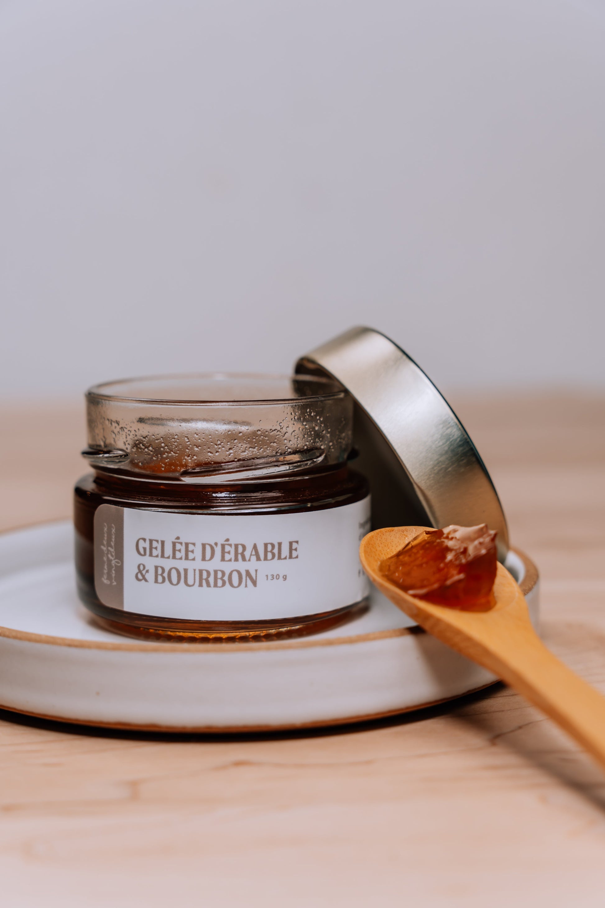 Gelée d'érable au bourbon