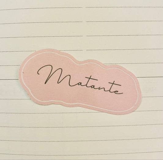Matante - Autocollant