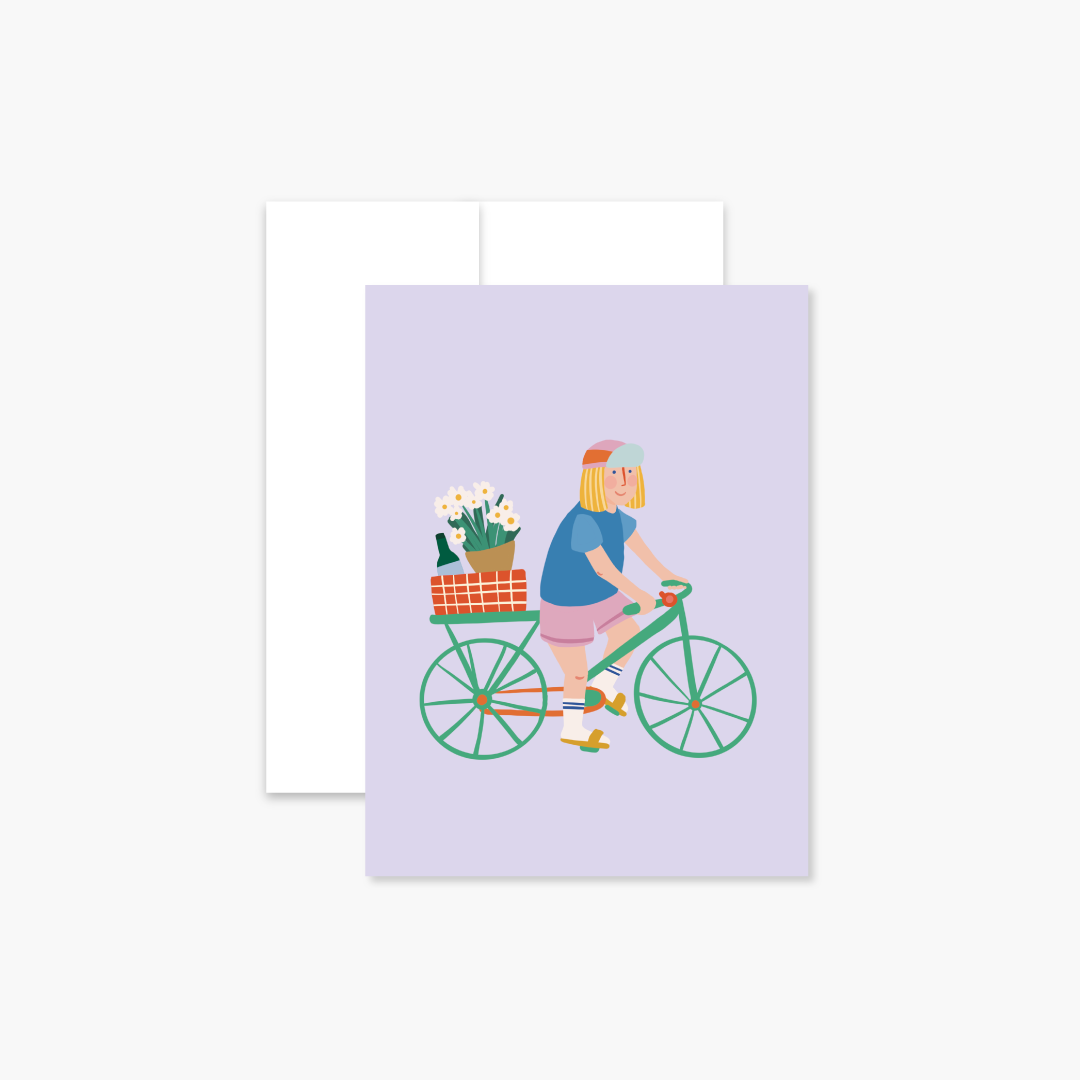 Carte - Hipster à Vélo