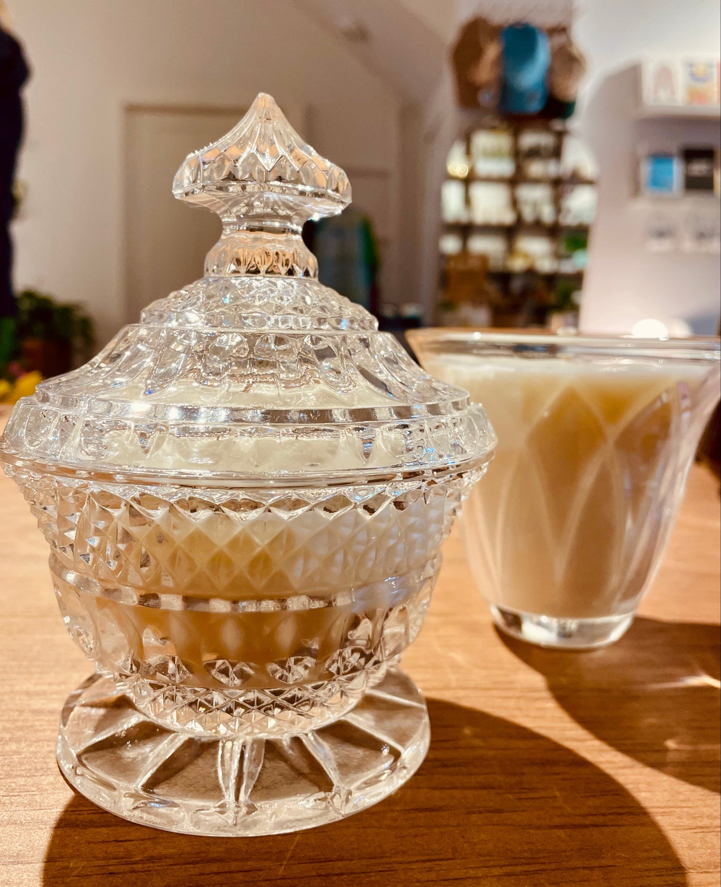 Bougie - Mangue Papaye Coco - verre recyclé