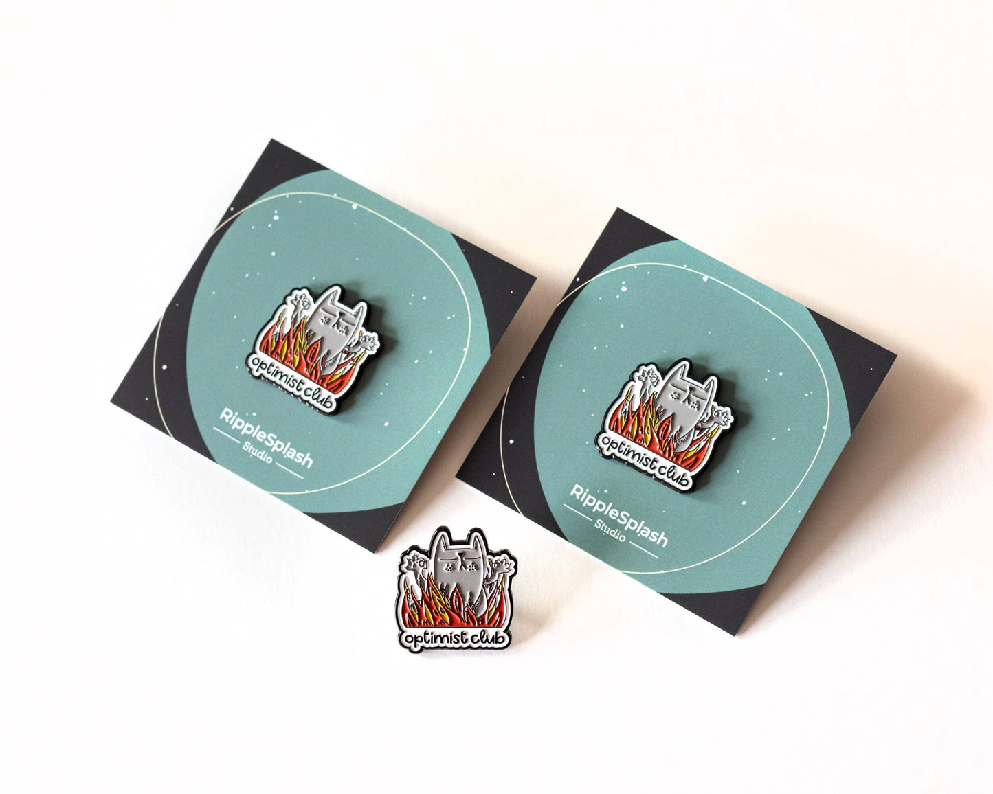 Pin émaillé du Club Optimiste