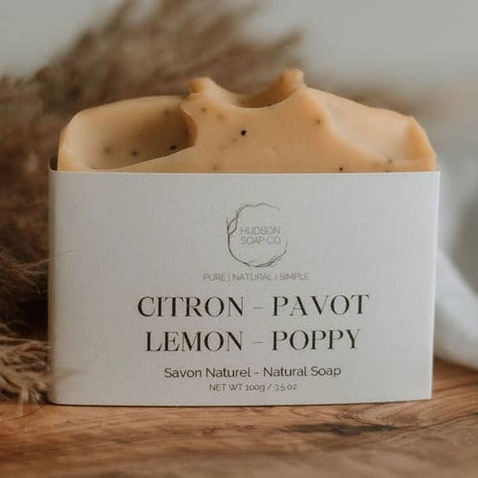 Savon - Citron & pavot