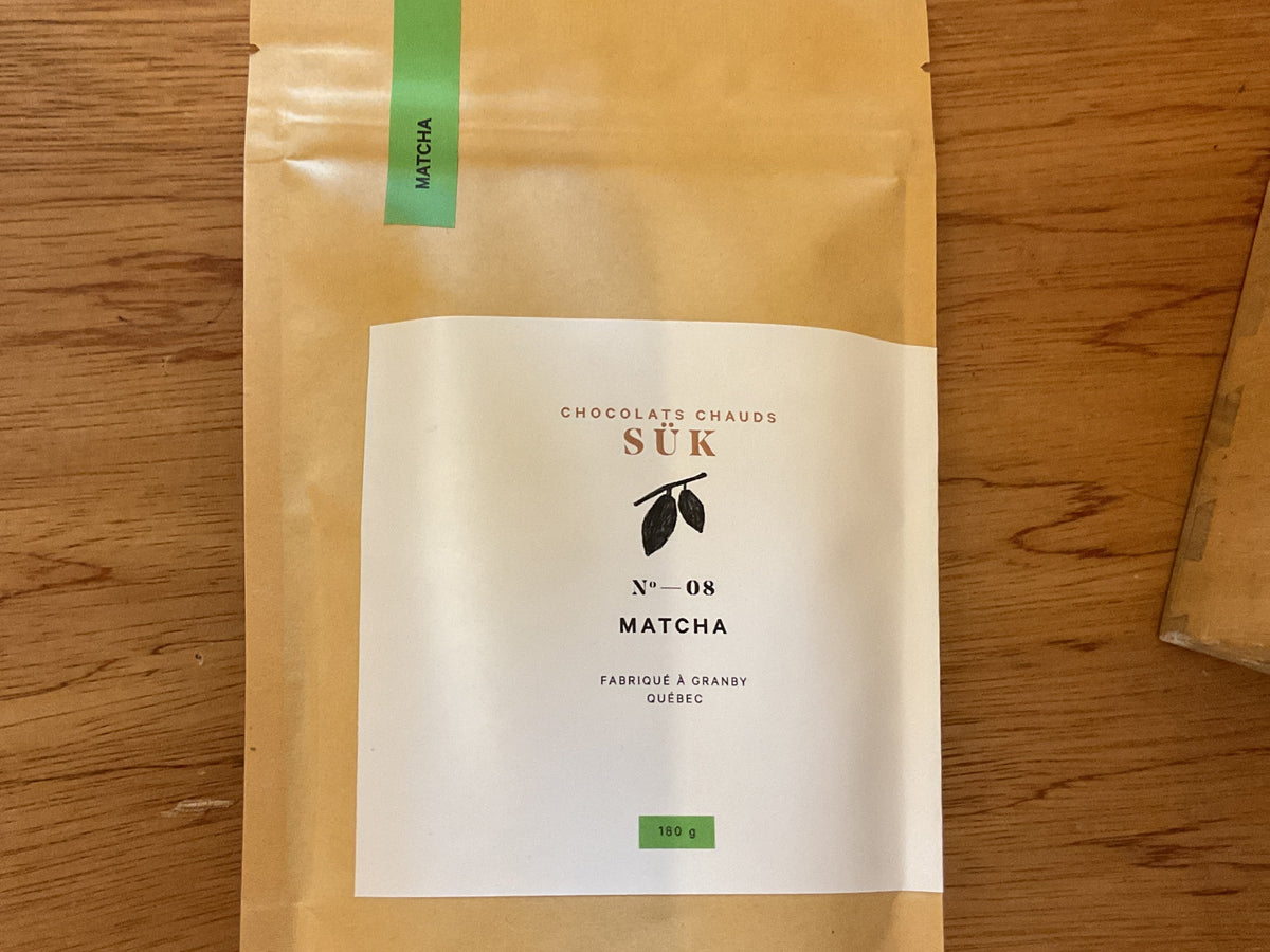 Chocolat chaud - 200g - Matcha