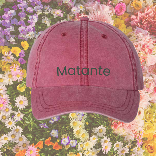 Casquette - Matante - Vintage rose