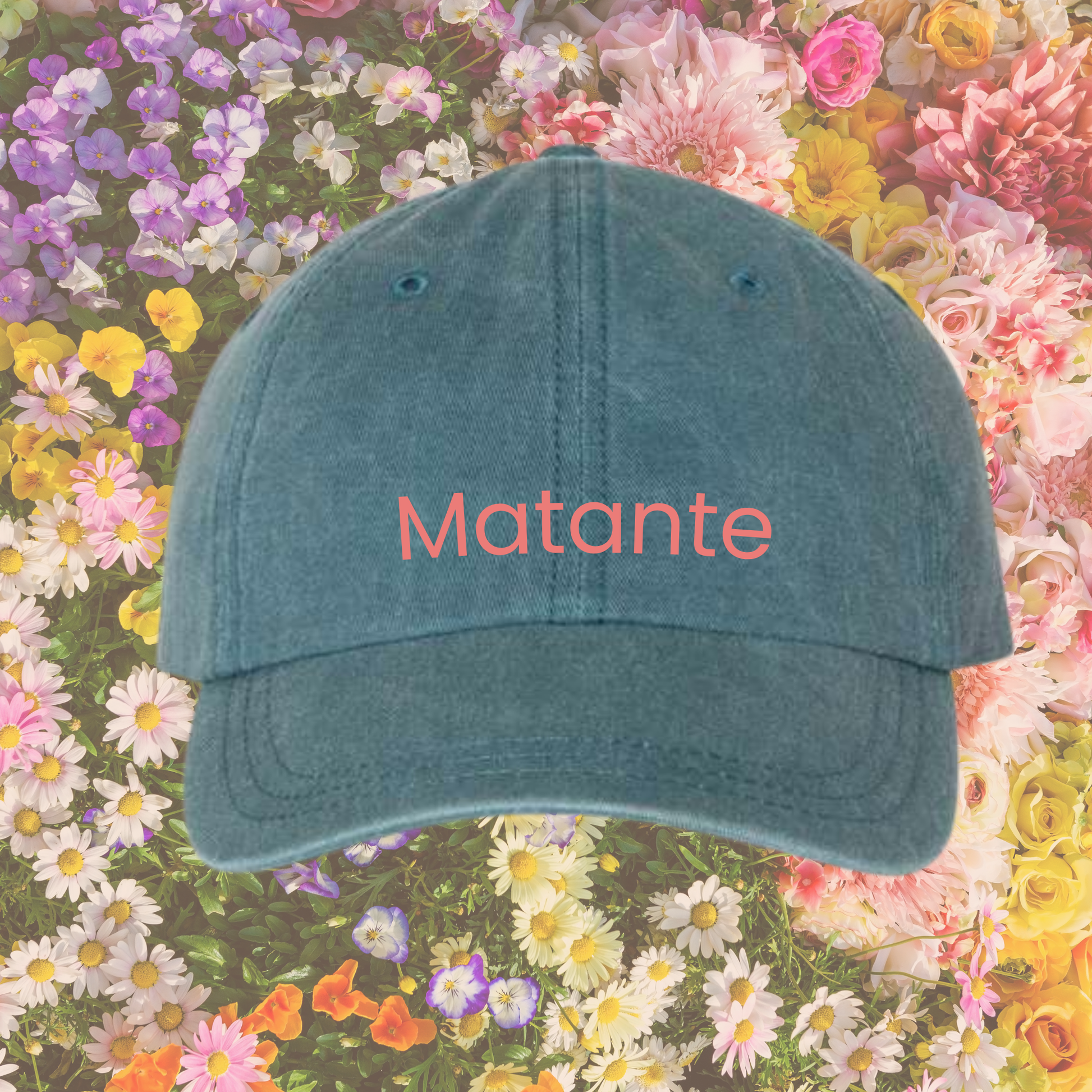 Casquette - Matante - Vintage vert