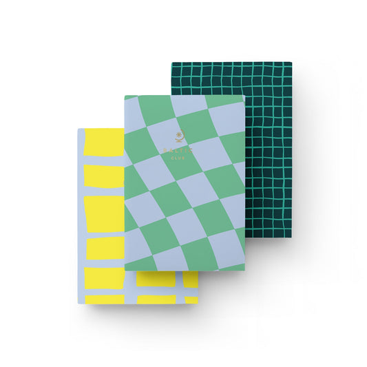 Carnet de poche Trio Damiers