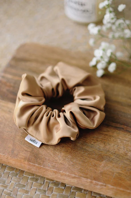 Chouchou en satin - Fluffy