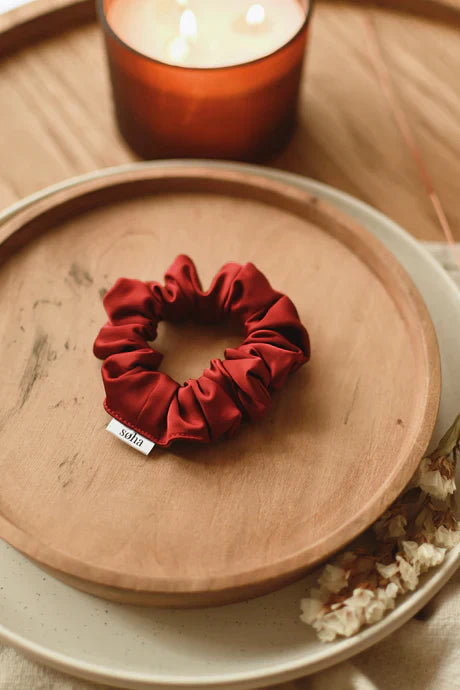 Chouchou en satin - Mince