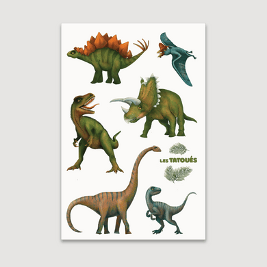 Les dinosaures - Tatouage