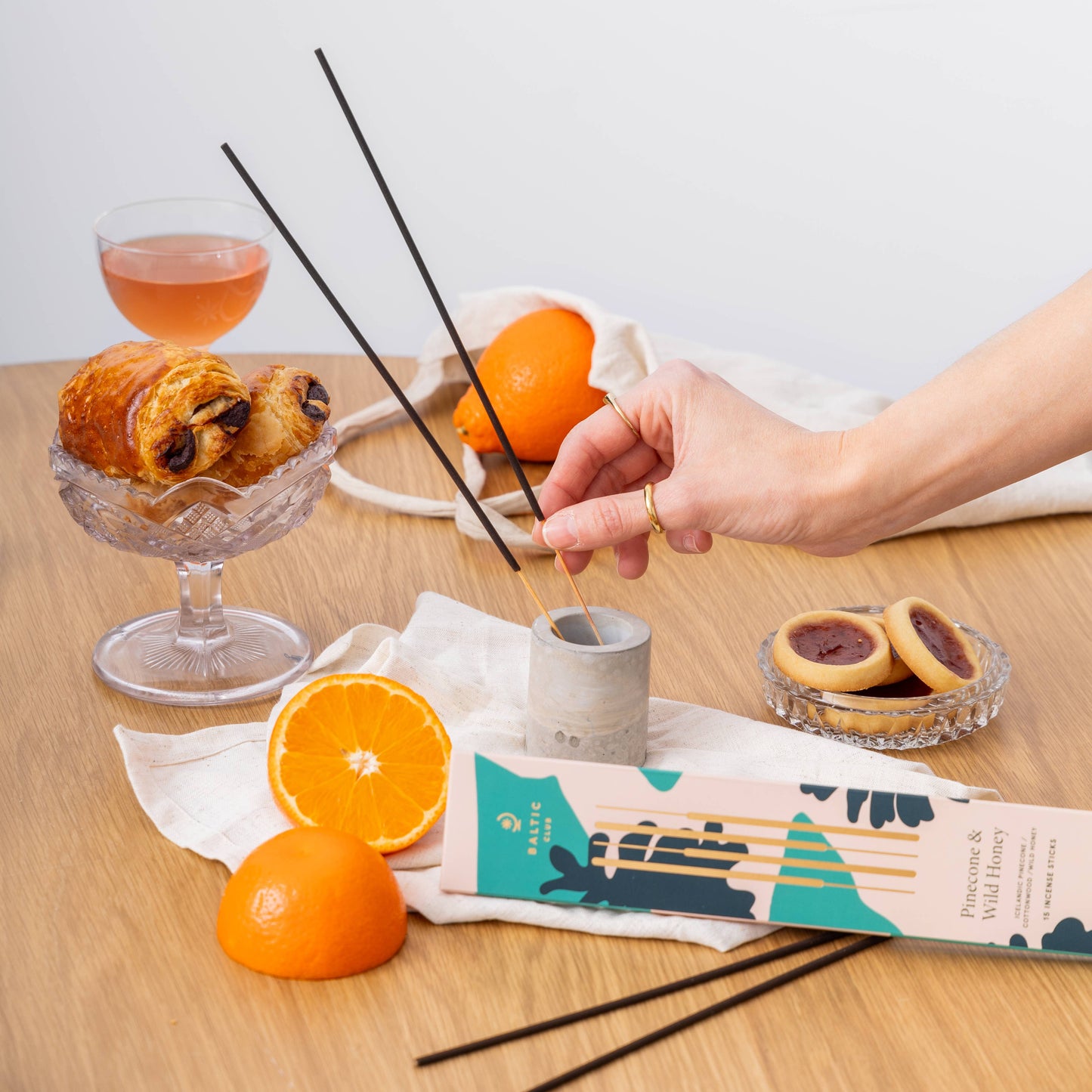 Bâtonnets d'encens - Pomme de pin & Miel sauvage