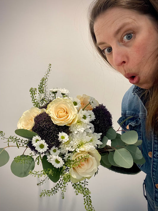 Le p’tit bonheur de la semaine - Bouquet 40$ (valeur45$)