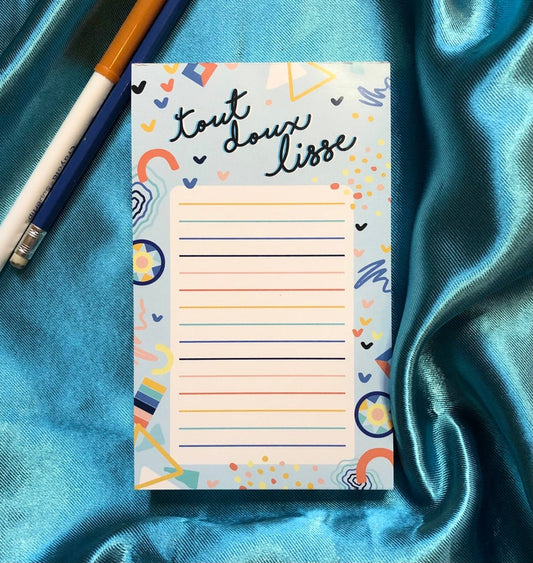 Carnet de notes - Tout doux lisse