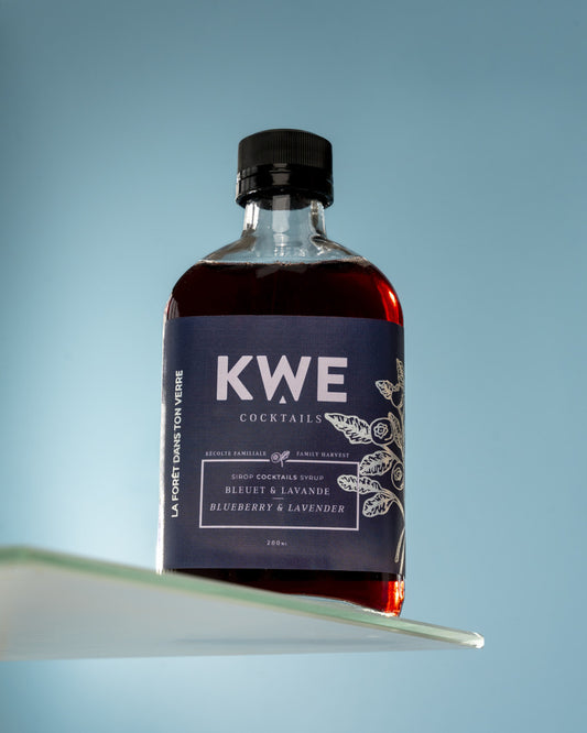 Sirop bleuet et lavande