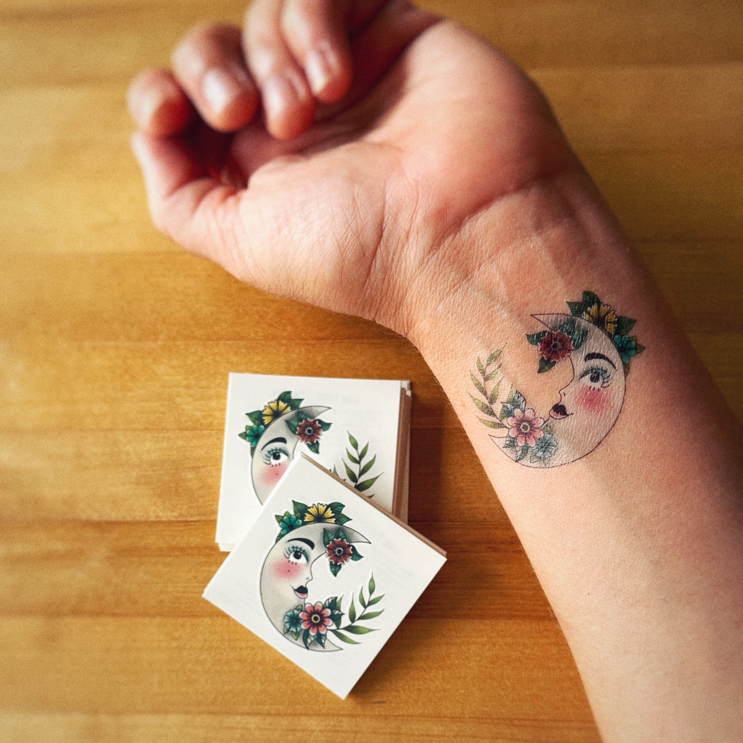 La lune - Tatouage