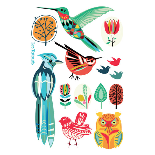 Les oiseaux - Tatouage