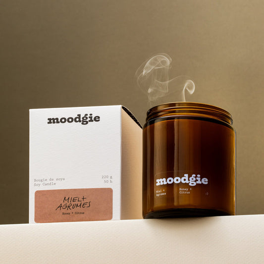 Bougie - Miel & agrumes - 220g - 250h