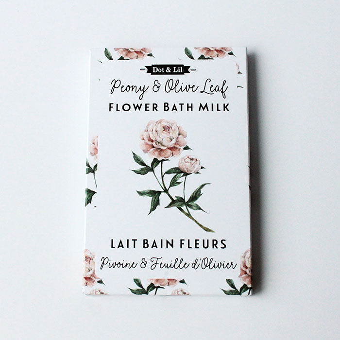Lait de bain - Pivoine & fleur d'olivier