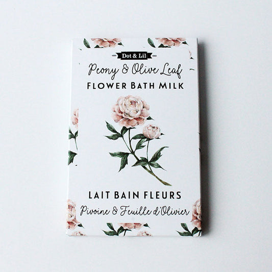 Lait de bain - Pivoine & fleur d'olivier