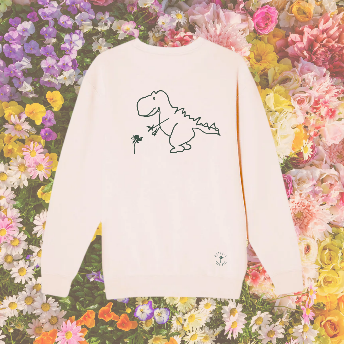 Chandail - Matante - Dino - Rose