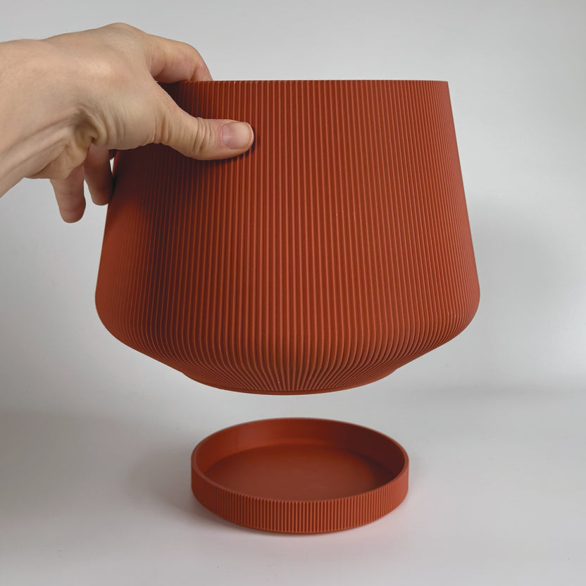 Pot plante planter 8 - impression 3D - plastique végétal