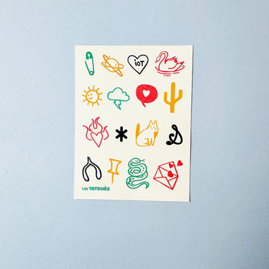 Les minis doodles - Tatouage
