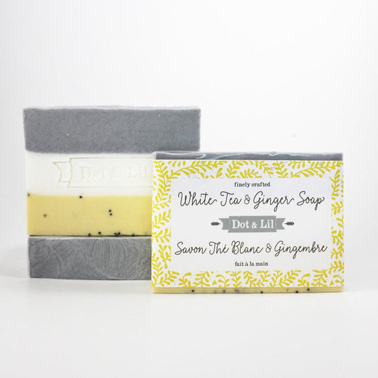 Savon - Thé blanc & gingembre